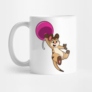 Meerkat with Balloon Mug